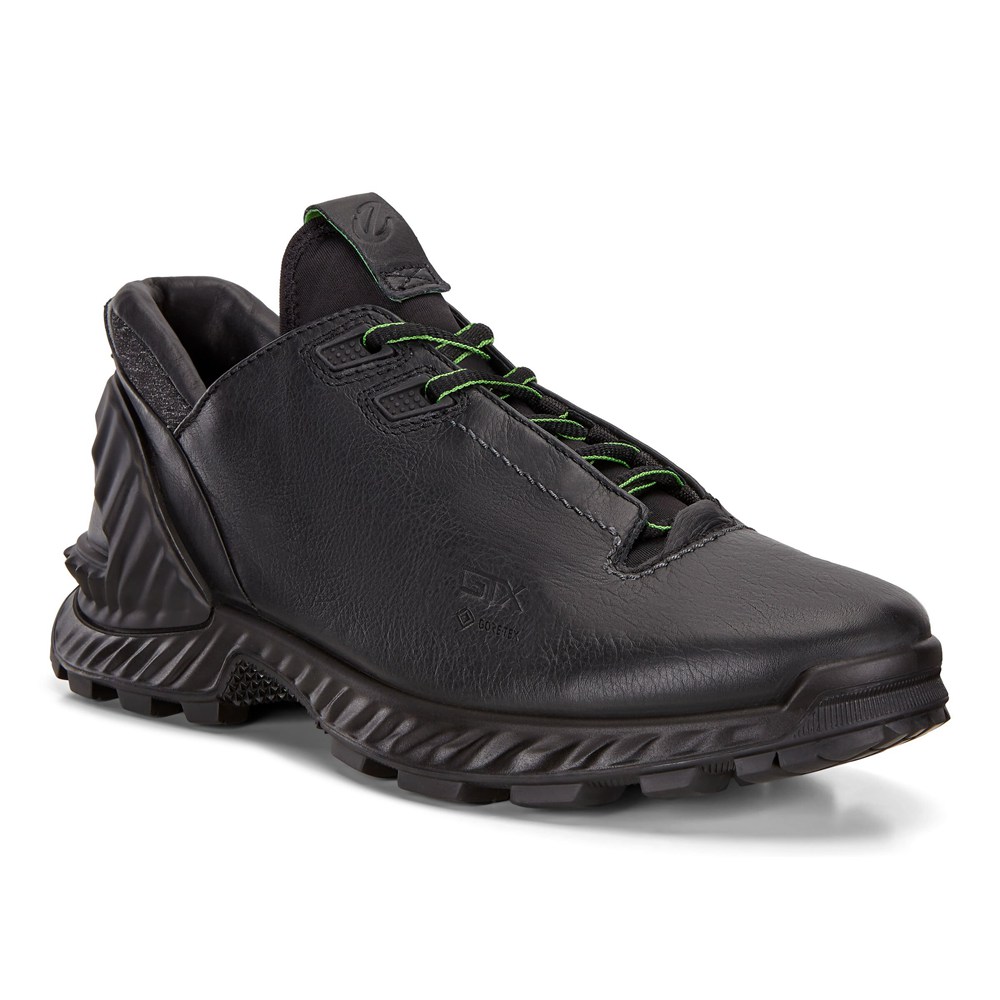 Tenis De Montaña Hombre - ECCO Exohike Bajos Gtx - Negros - CBW471096